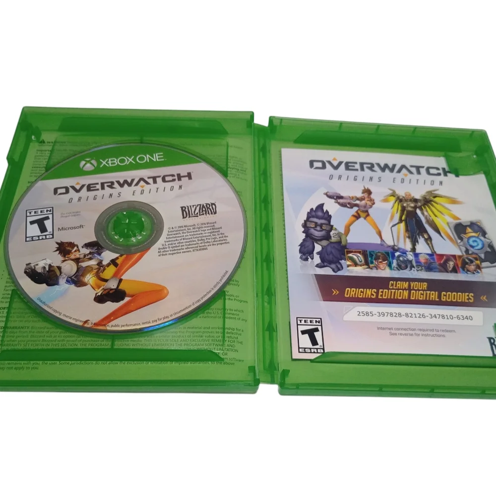 Overwatch: Origins Edition (Microsoft Xbox One, 2016) Complete In Box Tested